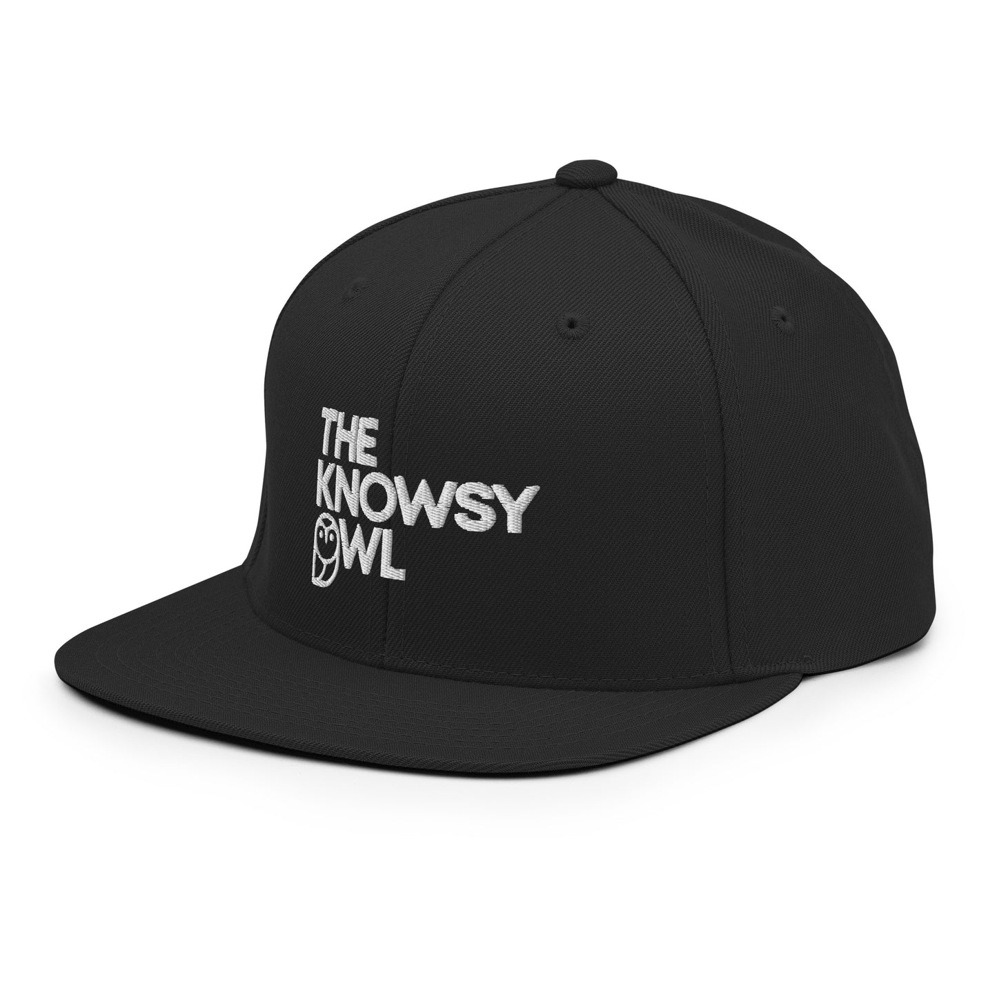 The Knowsy Owl Logo Snapback Hat